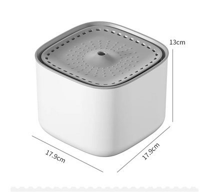 Fontaine à eau pour chat  |  3L silencieuse 30dB, pompe USB